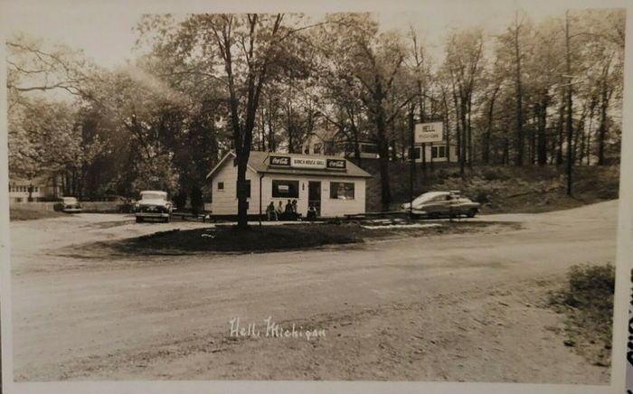Ranch House Grill - Old Postcard (newer photo)